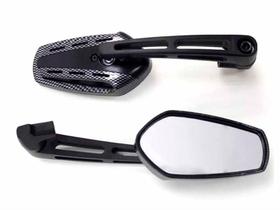 Espelho Retrovisor Mini Esportivo Haste Plastico C/ base de Alumínio Varias Cores Espelho Retrovisor Mini Esportivo Haste Plastico C/ base de Alumínio Varias Cores