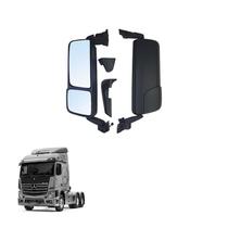 Espelho Retrovisor New Actros LE Cromado Elétrico Desembaçad