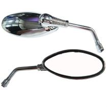 Espelho Retrovisor Olho de Gato Cromado (PAR) Yamaha