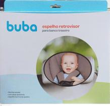 Espelho Retrovisor Oval Para Banco Traseiro Buba 13242