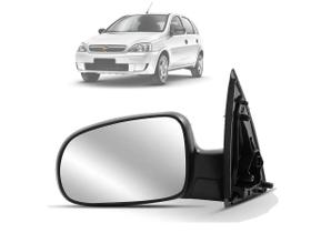 Espelho retrovisor P/ pintar Corsa 02/.. Lado esquerdo Elétrico EB081