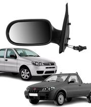 Espelho retrovisor palio strada 04-07 2 portas c. remoto l.e Espelho retrovisor palio strada 04-07 2 portas c. remoto l.e