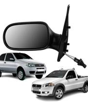 Espelho retrovisor palio strada 08-10 2 portas c. remoto l.e Espelho retrovisor palio strada 08-10 2 portas c. remoto l.e