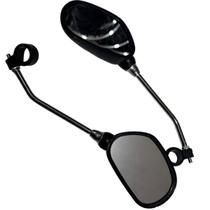 Espelho Retrovisor Para Bicicleta Zt3 Com Refletor