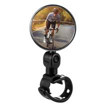 Espelho Retrovisor para Bicicletas 5cm Ajustável 360º Preto
