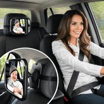 Espelho Retrovisor Para Cadeirinha Para Banco Assento Bebe Preto Wbcom Espelho Retrovisor Para Cadeirinha Para Banco Assento Bebe Preto Wbcom
