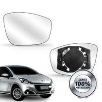 Espelho Retrovisor Peugeot 208 2012 13 14 15 16 17 Com Base