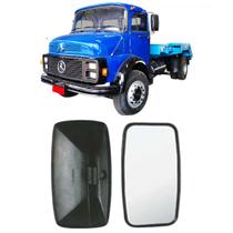 Espelho retrovisor plano caminhão mb 1113 1313 1513 2013 a partir de 1964...