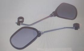 Espelho Retrovisor Quadrado com Haste de AÇO E ABRAÇ.NYLON Espelho Retrovisor Quadrado com Haste de AÇO E ABRAÇ.NYLON