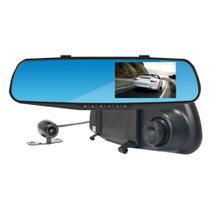 Espelho Retrovisor Roadstar Com Camera Frontal/Re - Rs-510Br