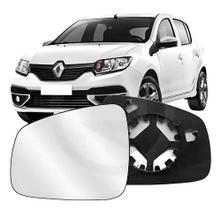 Espelho Retrovisor Sandero Logan 2015 Até 2022 Com Base -