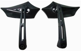 Espelho Retrovisor Sport Preto C/ Preto Honda, Yamaha, Suzuki, Dafra, Sundown (PAR) Espelho Retrovisor Sport Preto C/ Preto Honda, Yamaha, Suzuki, Dafra, Sundown (PAR)