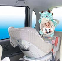 Espelho Retrovisor Traseiro Carro Infantil Pelúcia Bebê - Ralph Couch