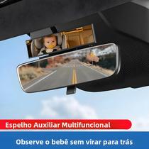 Espelho Retrovisor Ultra Claro Para Carros Novos, Espelho Auxiliar Interior De Observação De Bebês Espelho Retrovisor Ultra Claro Para Carros Novos, Espelho Auxiliar Interior De Observação De Bebês