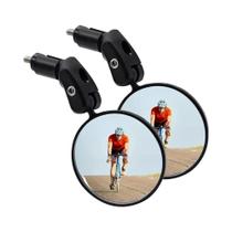 Espelho Retrovisor Universal Ajustável Para Bicicleta Espelho De Guidão De Ângulo Amplo Para MTB E