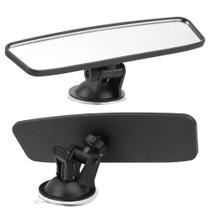 Espelho Retrovisor Universal Com Ventosa Ajustável De Ângulo Amplo Acessório Interno Para Carro Espelho Retrovisor Universal Com Ventosa Ajustável De Ângulo Amplo Acessório Interno Para Carro