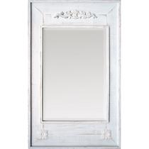 Espelho Rústico com Moldura Provençal e Apliques 122cm x 246cm Decore Pronto