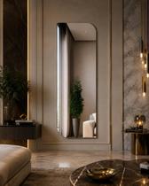 Espelho Sofisticado Orgânico com Decoração Luxuosa Para Sala Salão Banheiro Quarto Closet Home Estilo Espelho Sofisticado Orgânico com Decoração Luxuosa Para Sala Salão Banheiro Quarto Closet Home Estilo