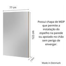 Espelho Spitze Borda Infinita 77cm x 122cm importado