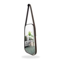 Espelho Trapézio de Parede 21x35cm com Alça - Outlet Dos Espelhos