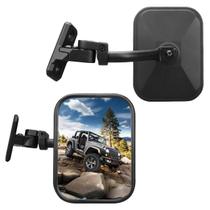 Espelho Veicular SHEJISI Wrangler JK TJ Dobrável Anti-Tremor Espelho Veicular SHEJISI Wrangler JK TJ Dobrável Anti-Tremor