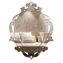 Espelho Veneziano Provençal Decorativo 45X68 3867