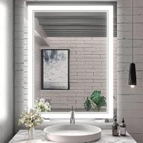 Espelho Vertical Decorativo com LED e Touch Screen - Design Moderno e Elegante