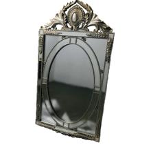 Espelho Vertical Moldura Decorativa Entalhes Nobres Formosa