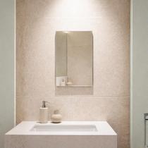 Espelho Vidro 20x30 Banheiro Lavabo Sem Furo Colar Parede