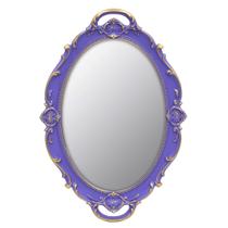 Espelho YCHMIR Vintage Small 37 x 25 cm Espelho de parede roxo oval