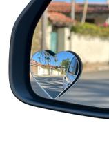 Espelhos de Ponto Cego Blyndspots em Formato de Coração para Carros Espelhos de Ponto Cego Blyndspots em Formato de Coração para Carros