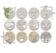 Espelhos Decorativos Acrílico Kit Emojis 12 cm Espelhos Decorativos Acrílico Kit Emojis 12 cm