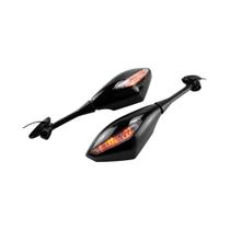 Espelhos Integrados Com Sinalizador LED Para Moto Honda CBR600RR 2003-2017, Espelho Retrovisor De Espelhos Integrados Com Sinalizador LED Para Moto Honda CBR600RR 2003-2017, Espelho Retrovisor De