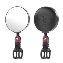 Espelhos para scooter ajustáveis, grande angular, 2 unidades