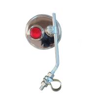 Espelhos Retrovisor Retrô Bike Bicicleta Redondo Cromado Espelhos Retrovisor Retrô Bike Bicicleta Redondo Cromado