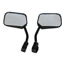 Espelhos Retrovisores Retangular P/ Bicicleta Urbanas E Mtb