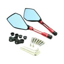 Espelhos Retrovisores Universais De Alumínio Para Motocicletas HONDA YAMAHA KAWASAKI CB650R FZ6 FZ8