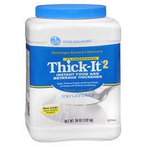 Espessante instantâneo de alimentos e bebidas Thick-It 2 concentrado 36 oz por Thick-It (pacote com 4)