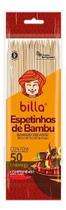 Espetinho De Bambu Billa 25cm X 4mm 50und