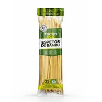 Espeto Bambu 25cm Com 50 unidades Inoven