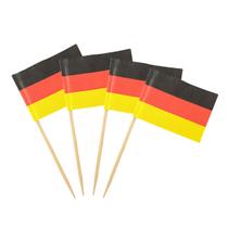 Espeto Bandeira Alemanha 100 Un Decoração Churrascaria Buffet Festas - Oriental