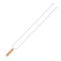 Espeto Churrasco Aço 75cm Duplo Mor Espeto Churrasco Aço 75cm Duplo Mor
