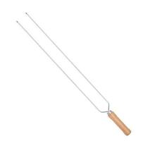 Espeto Churrasco Aço 85cm Duplo Mor Espeto Churrasco Aço 85cm Duplo Mor