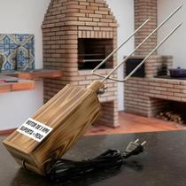 Espeto Churrasco Giratório Elétrico 110v/220v