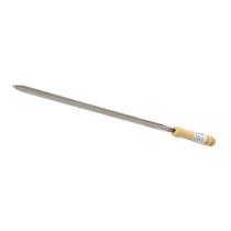 Espeto Churrasco Simples 75 Cm Aço Inox - Fuzil Espeto Churrasco Simples 75 Cm Aço Inox - Fuzil