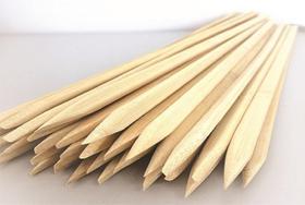 Espeto de Bambu Grande descartavel para churrasco 50cm 20un