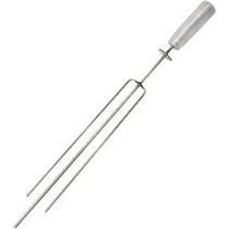 Espeto De Churrasco Tridente P/ Gira Grill E Churrasqueiras Elétricas