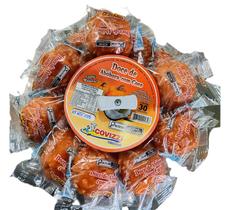 Espeto de doce de abobora com côco covizzi 1,7 kg com 30 unidades