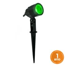 Espeto de Jardim 3W LED Luz Verde IP65 a Prova D'água