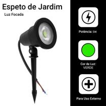 Espeto De Jardim LED SMD 5W Cor Verde Luz Forte - Megace